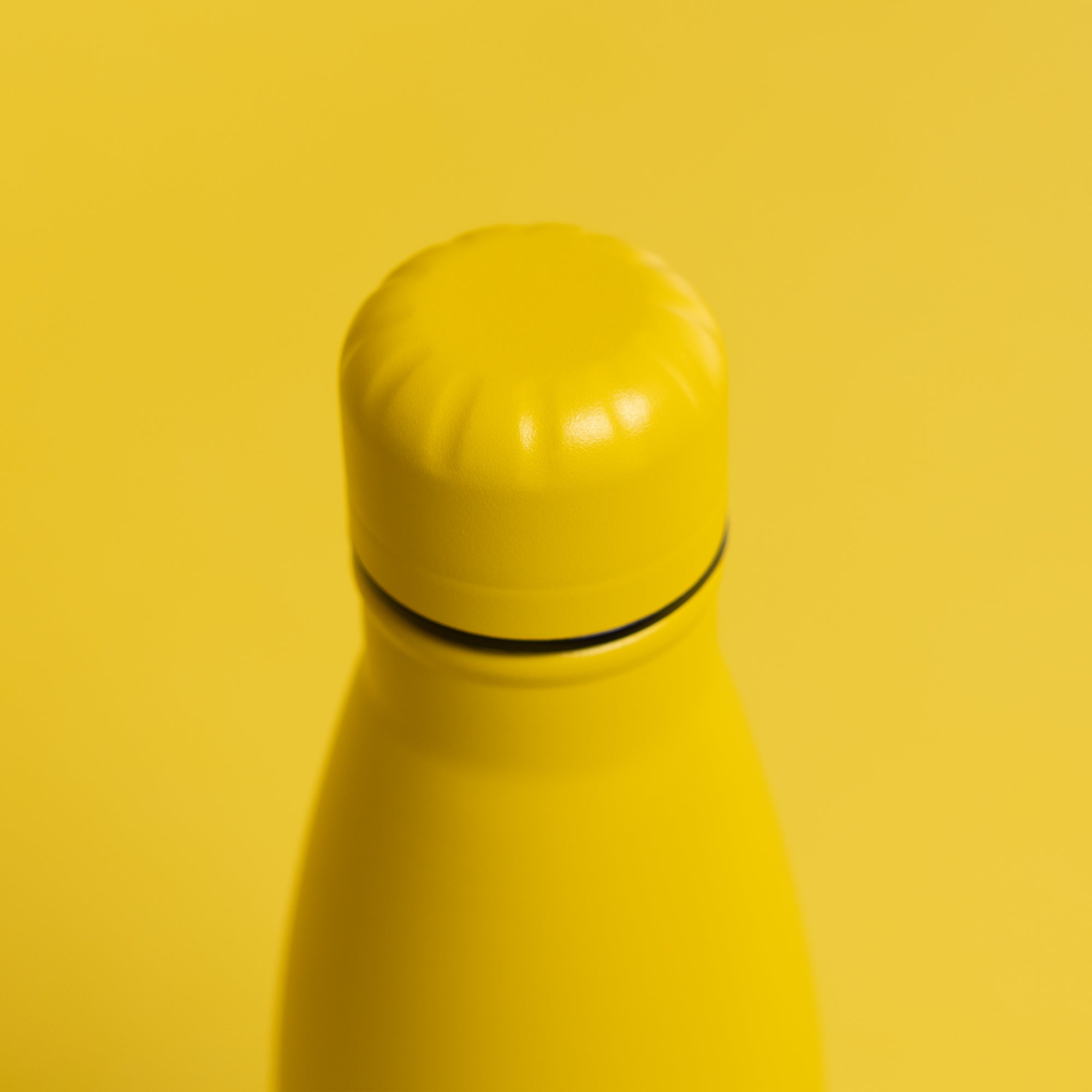 Yellow Versai Stainless Steel Water Bottle 500ml