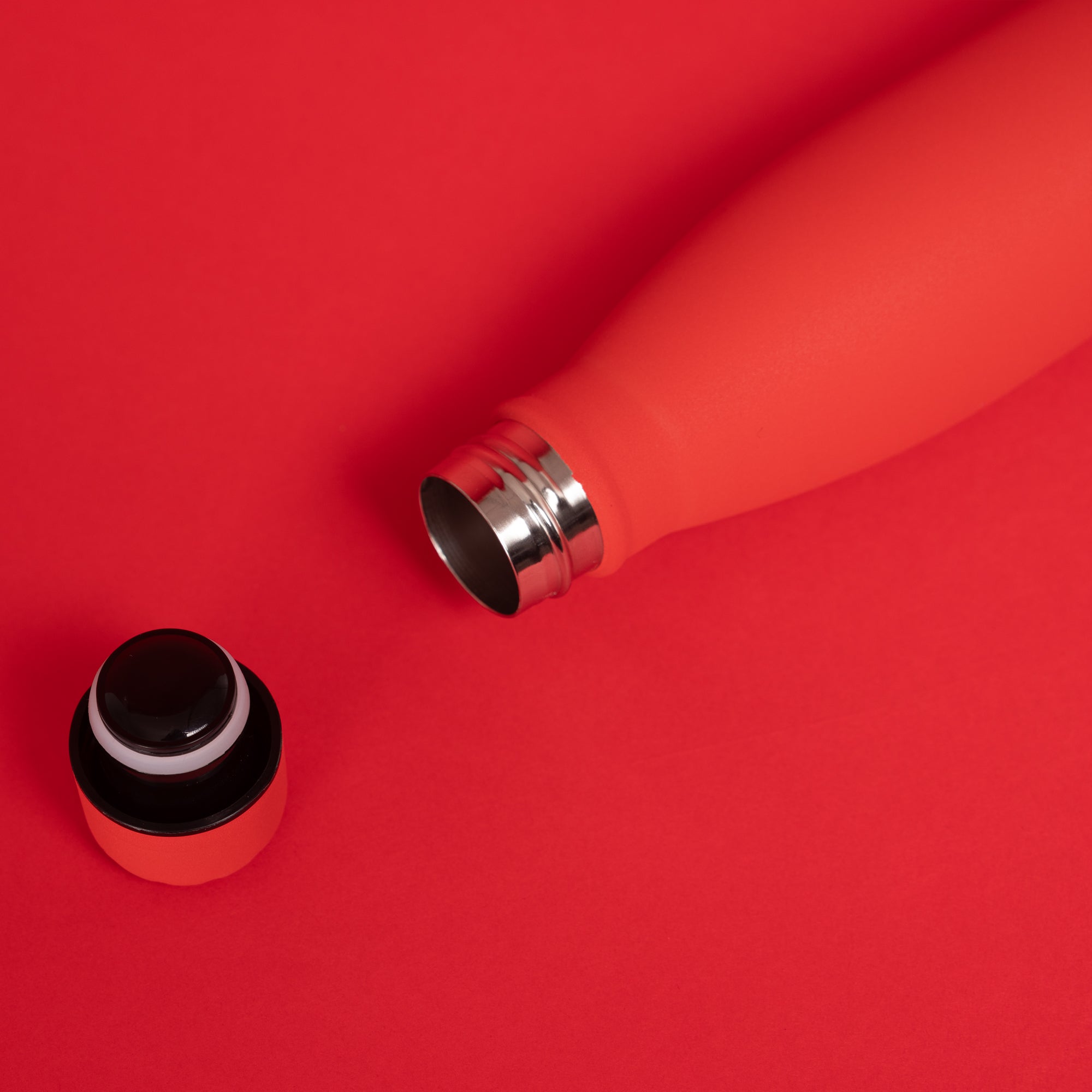 Red Versai Stainless Steel Water Bottle 500ml
