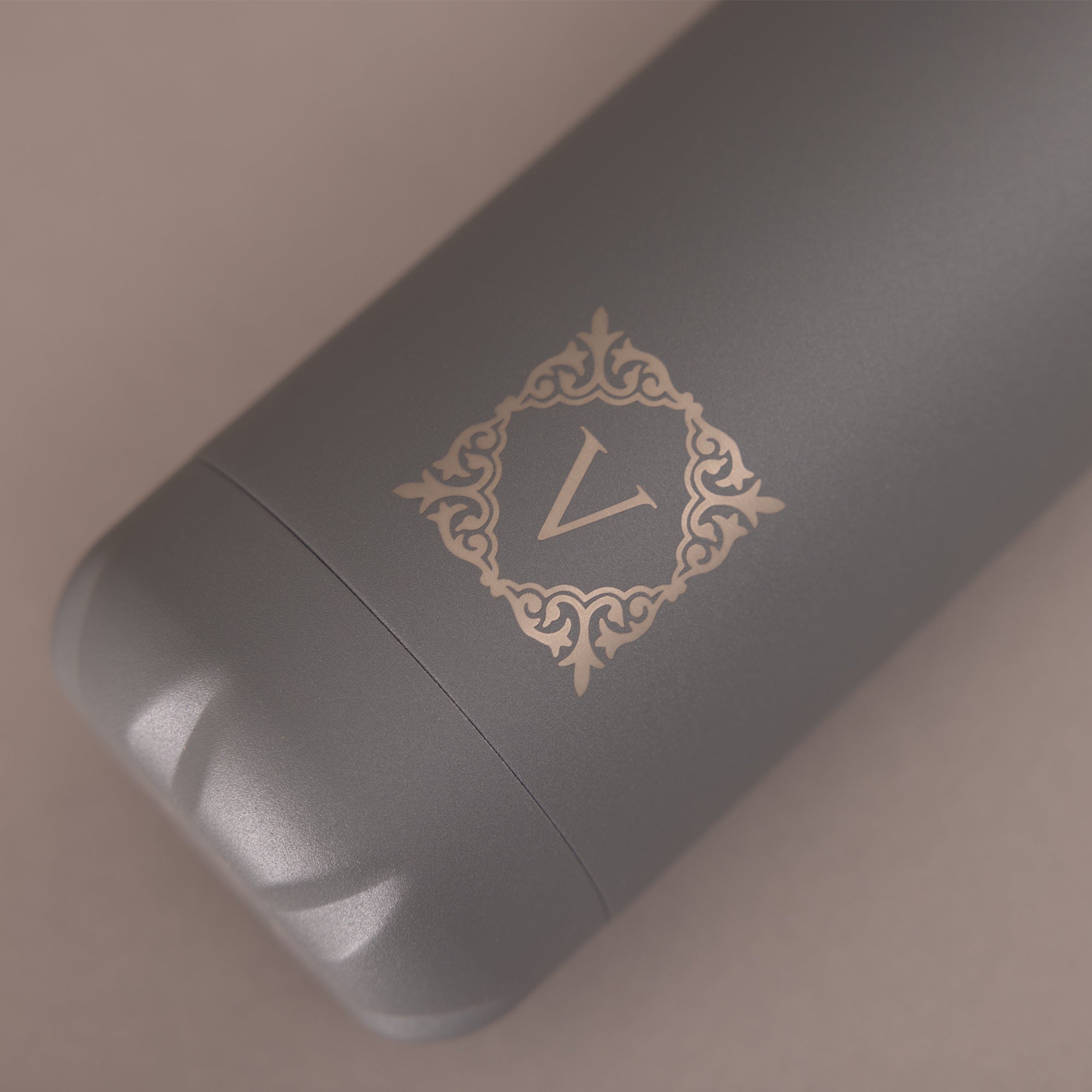 Grey Versai Stainless Steel Water Bottle 500ml