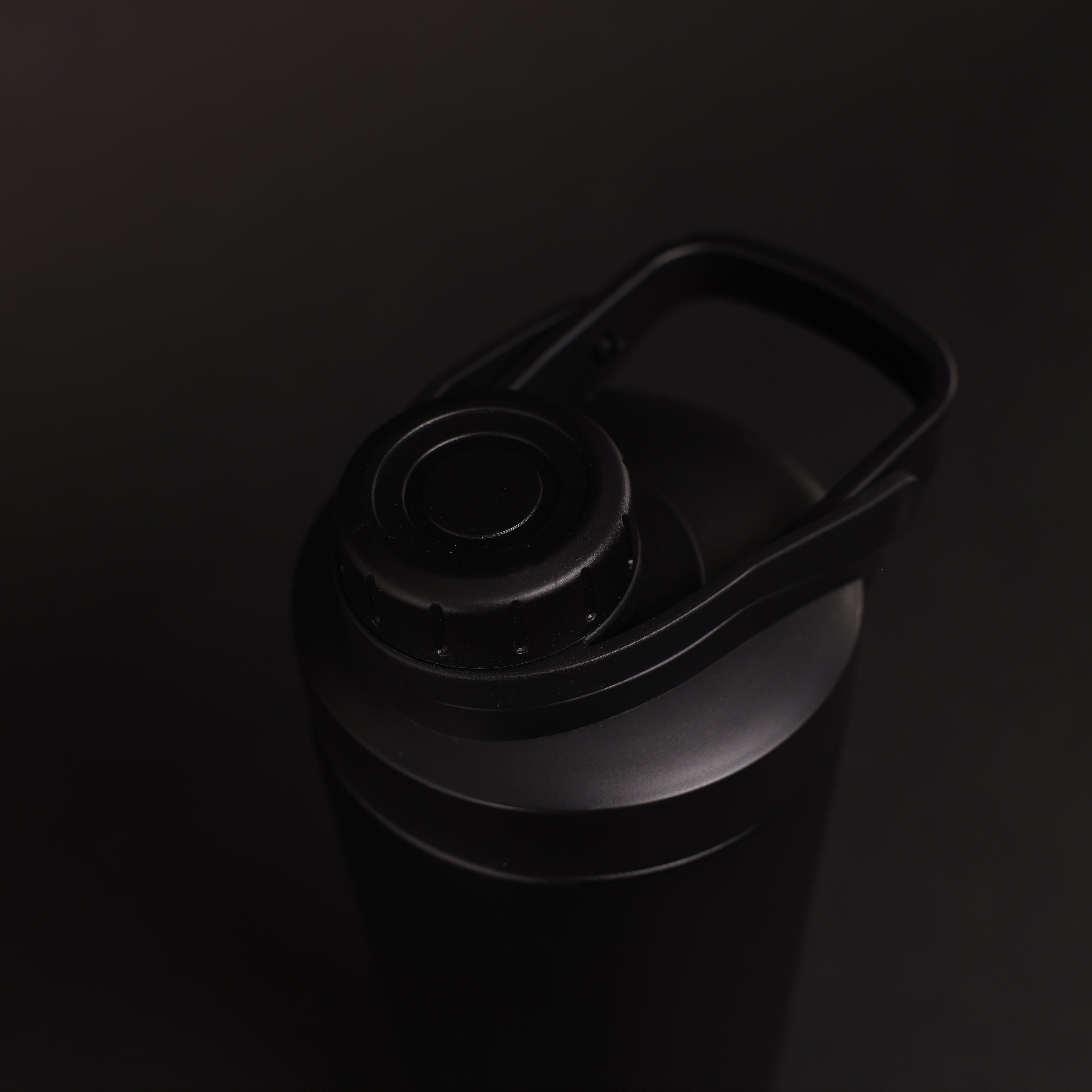 Versai Black Stainless Steel Protein Shaker 750ml