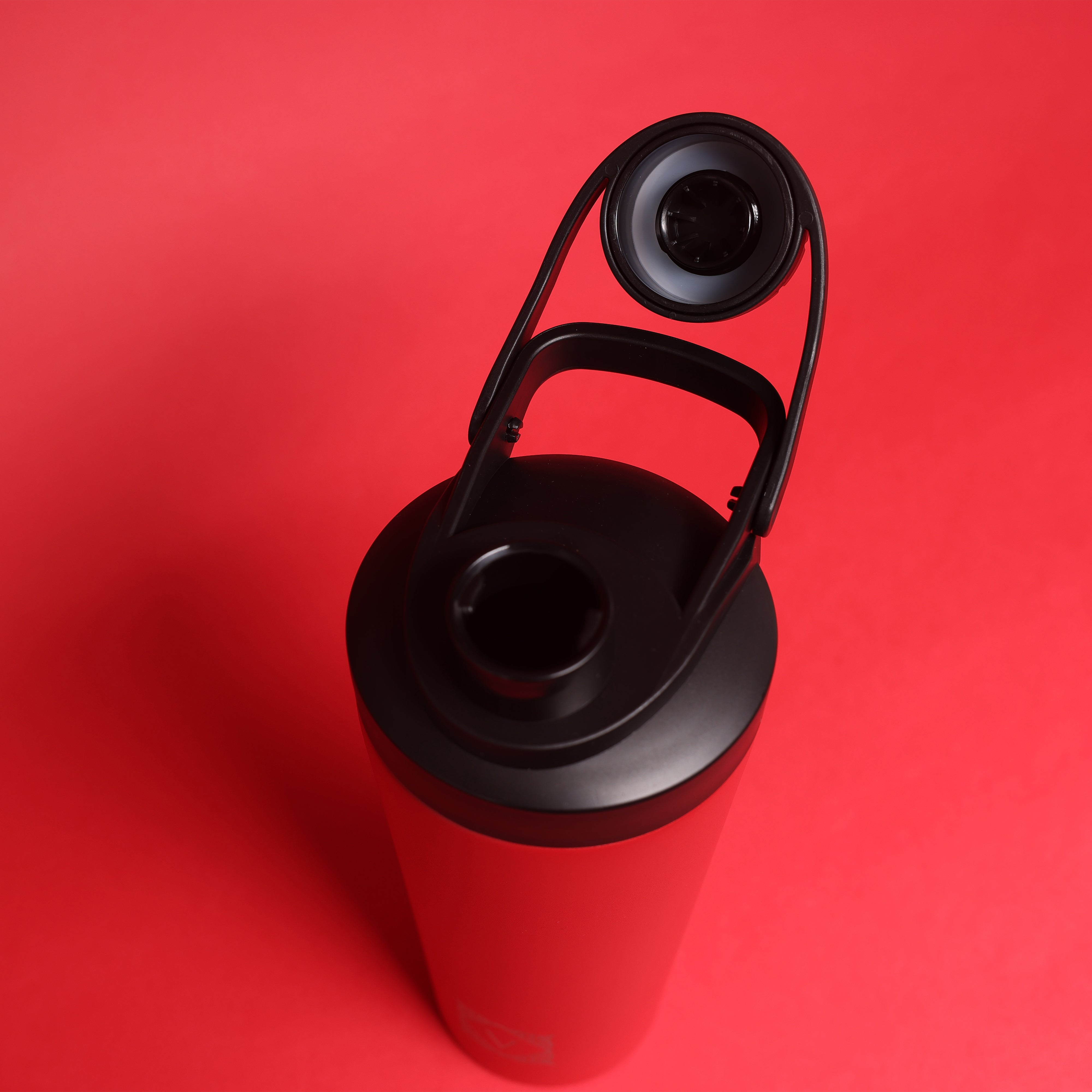 Versai Red Stainless Steel Protein Shaker 750ml