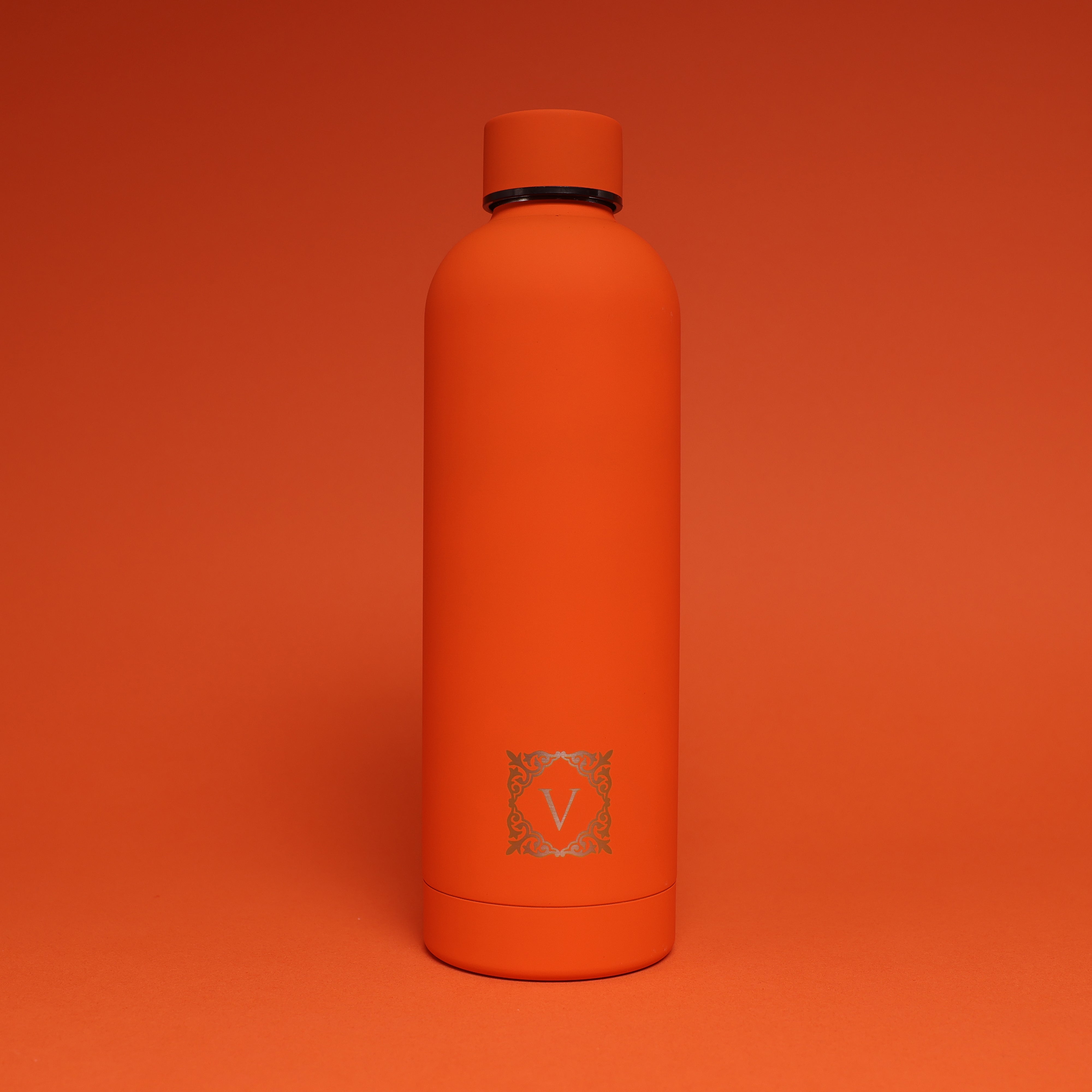 Versai Orange Stainless Steel Water Bottle 500ml - 750ml - 1L