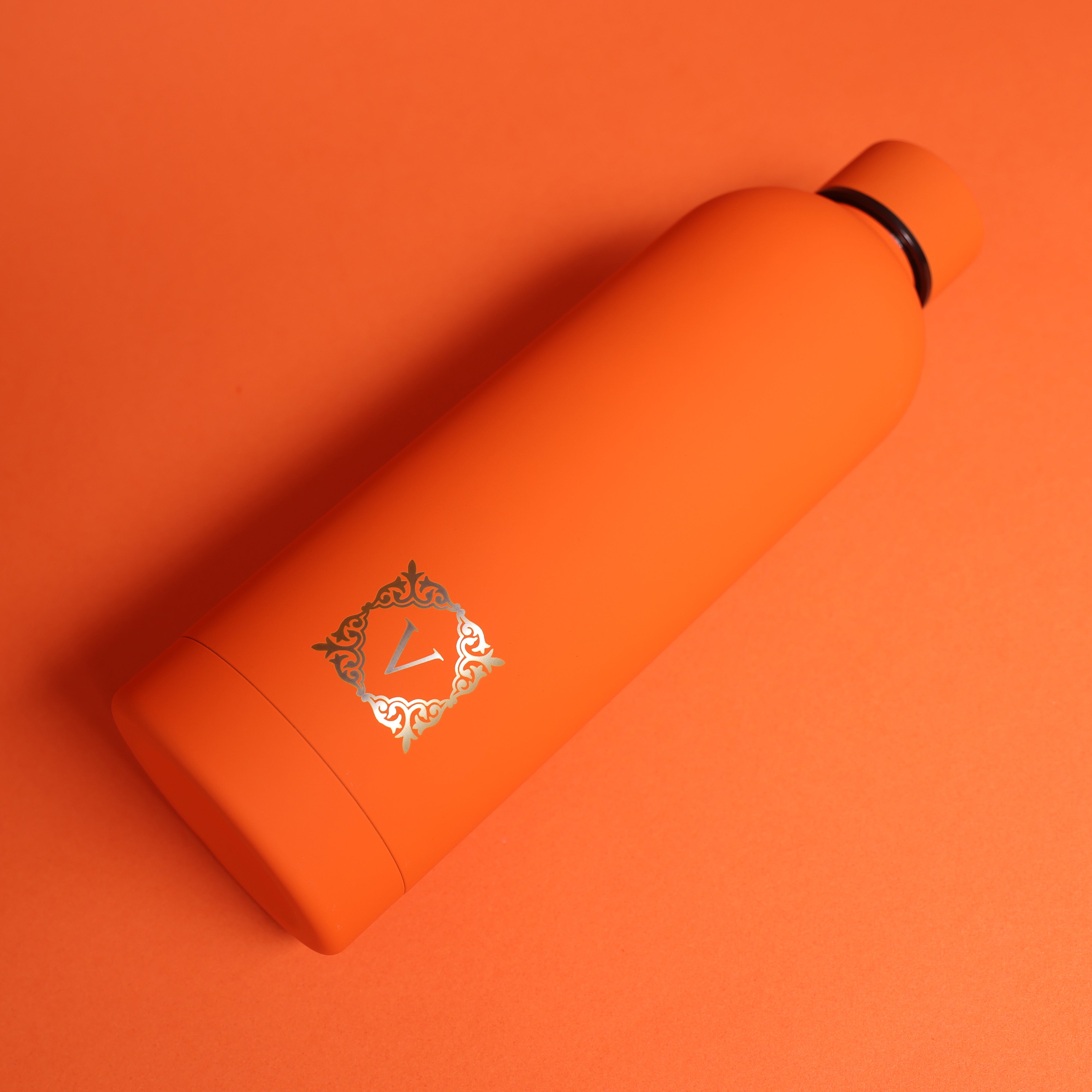 Versai Orange Stainless Steel Water Bottle 500ml - 750ml - 1L