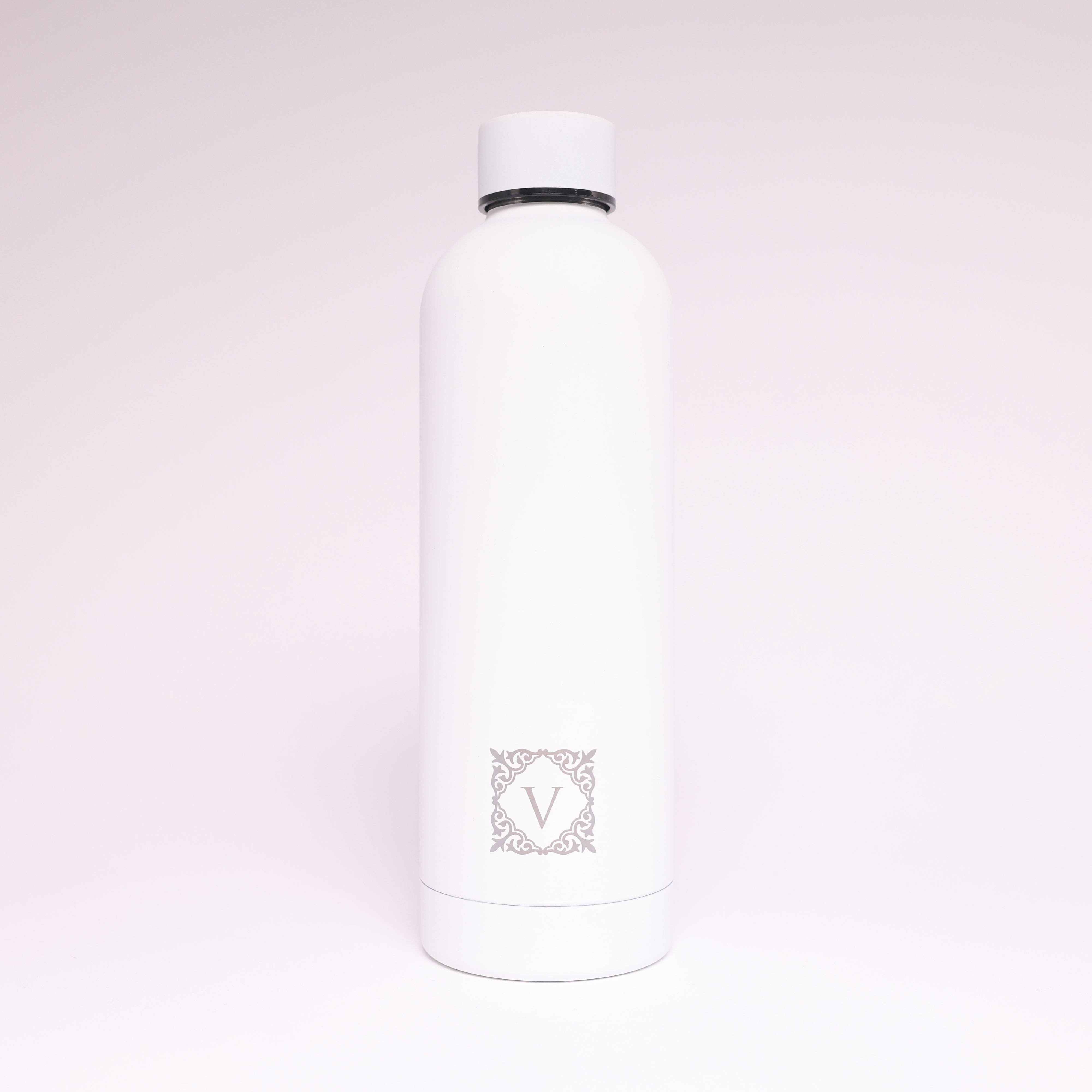 Versai White Stainless Steel Water Bottle 500ml - 750ml - 1L