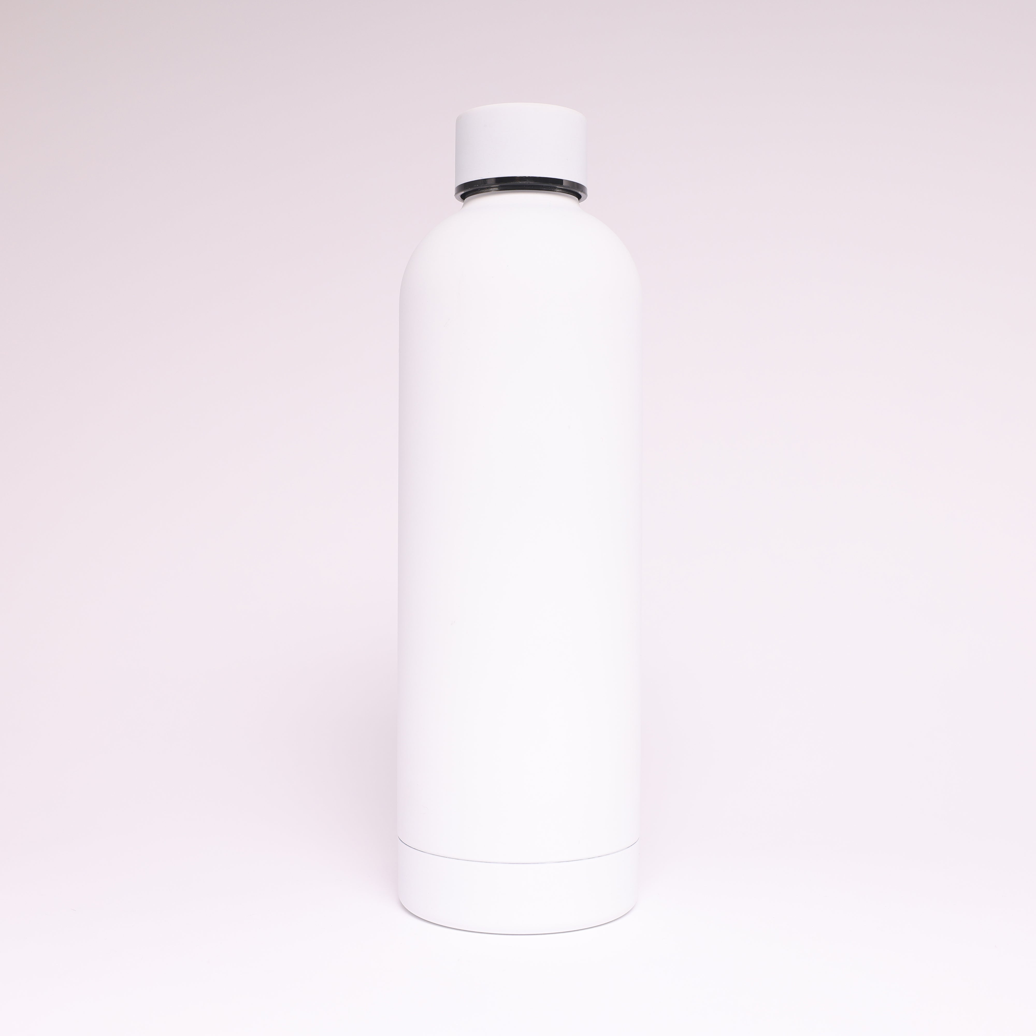 Versai White Stainless Steel Water Bottle 500ml - 750ml - 1L