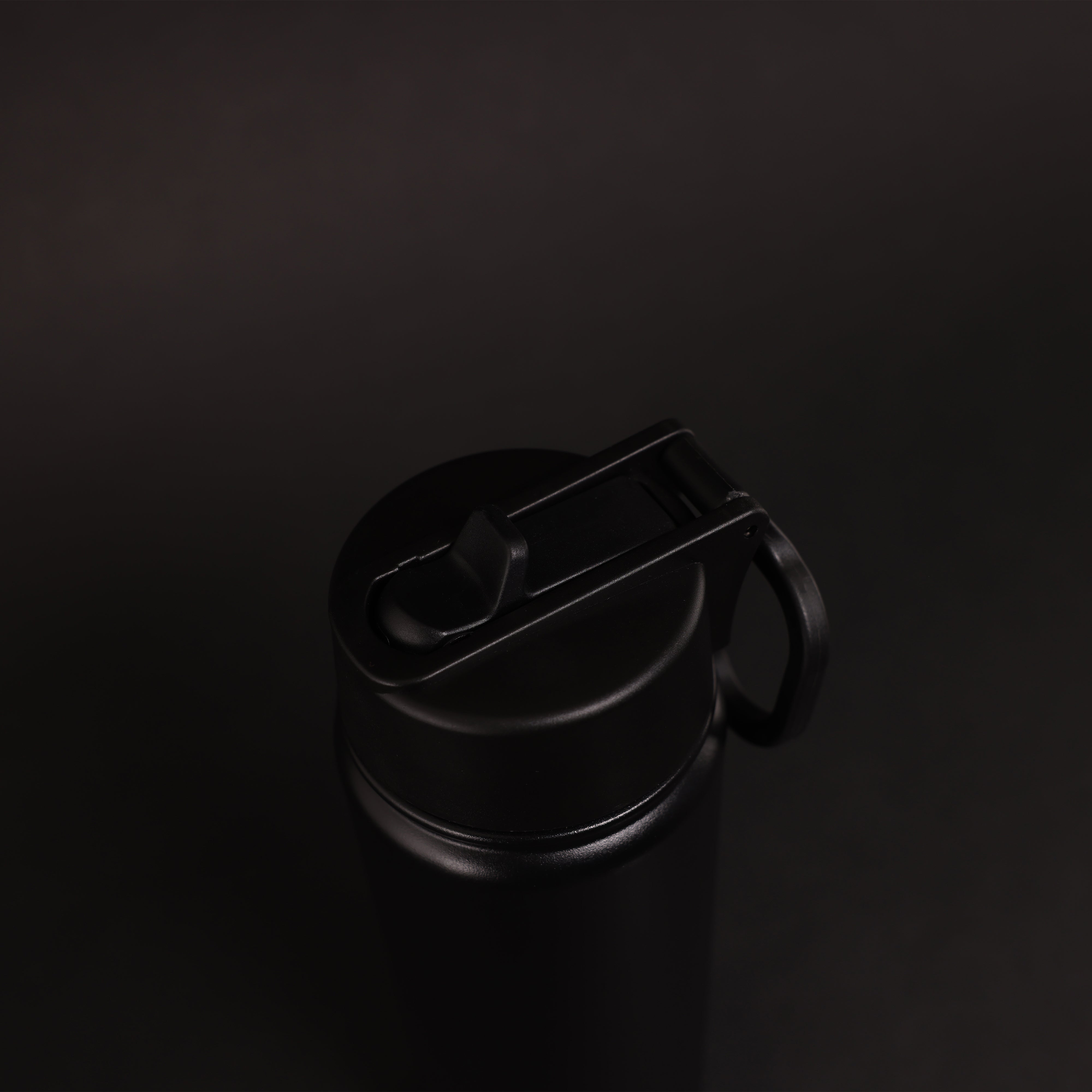 Versai Black Stainless Steel Straw Water Bottle (500ml / 650ml / 1L)