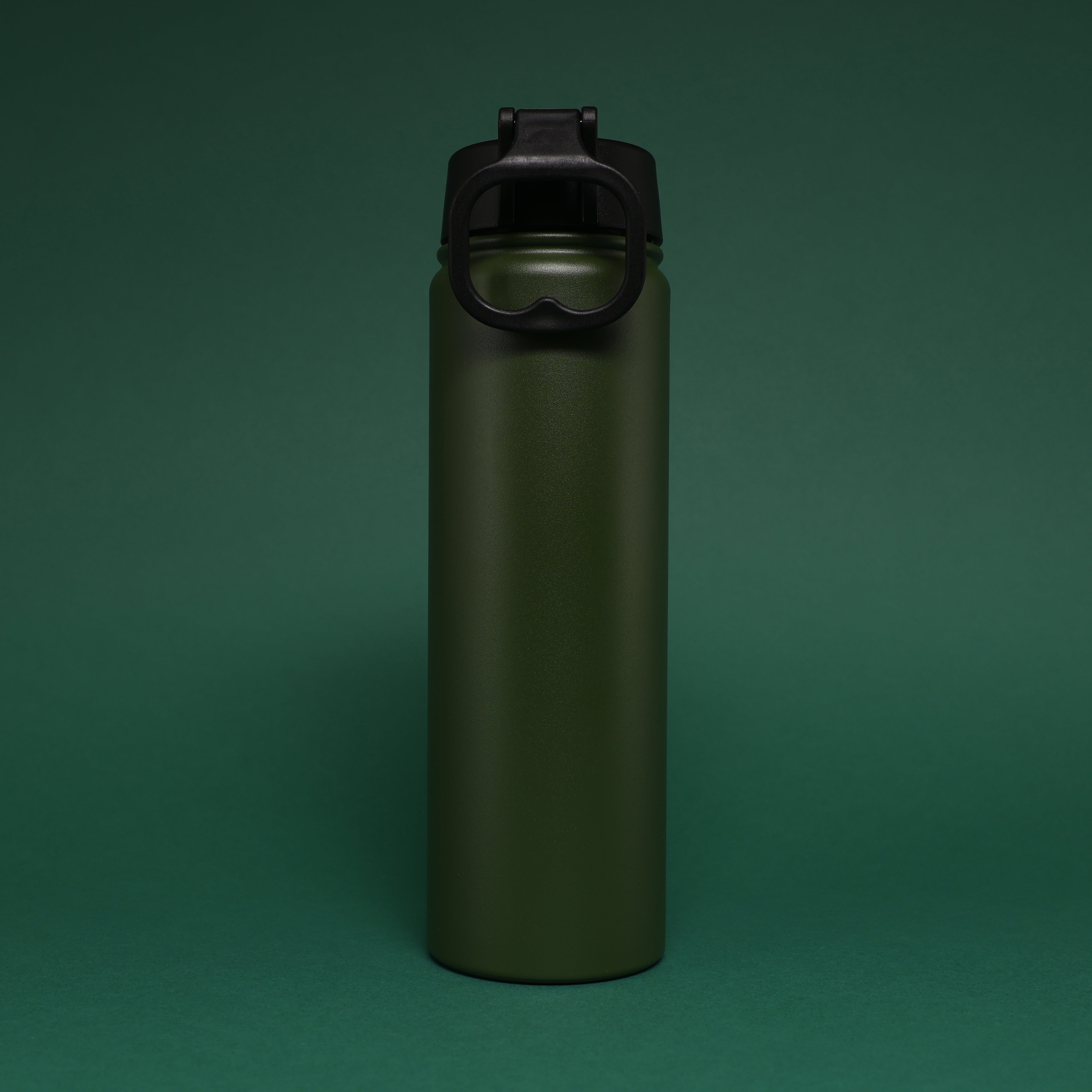 Versai Green Stainless Steel Straw Water Bottle (500ml / 650ml / 1L)