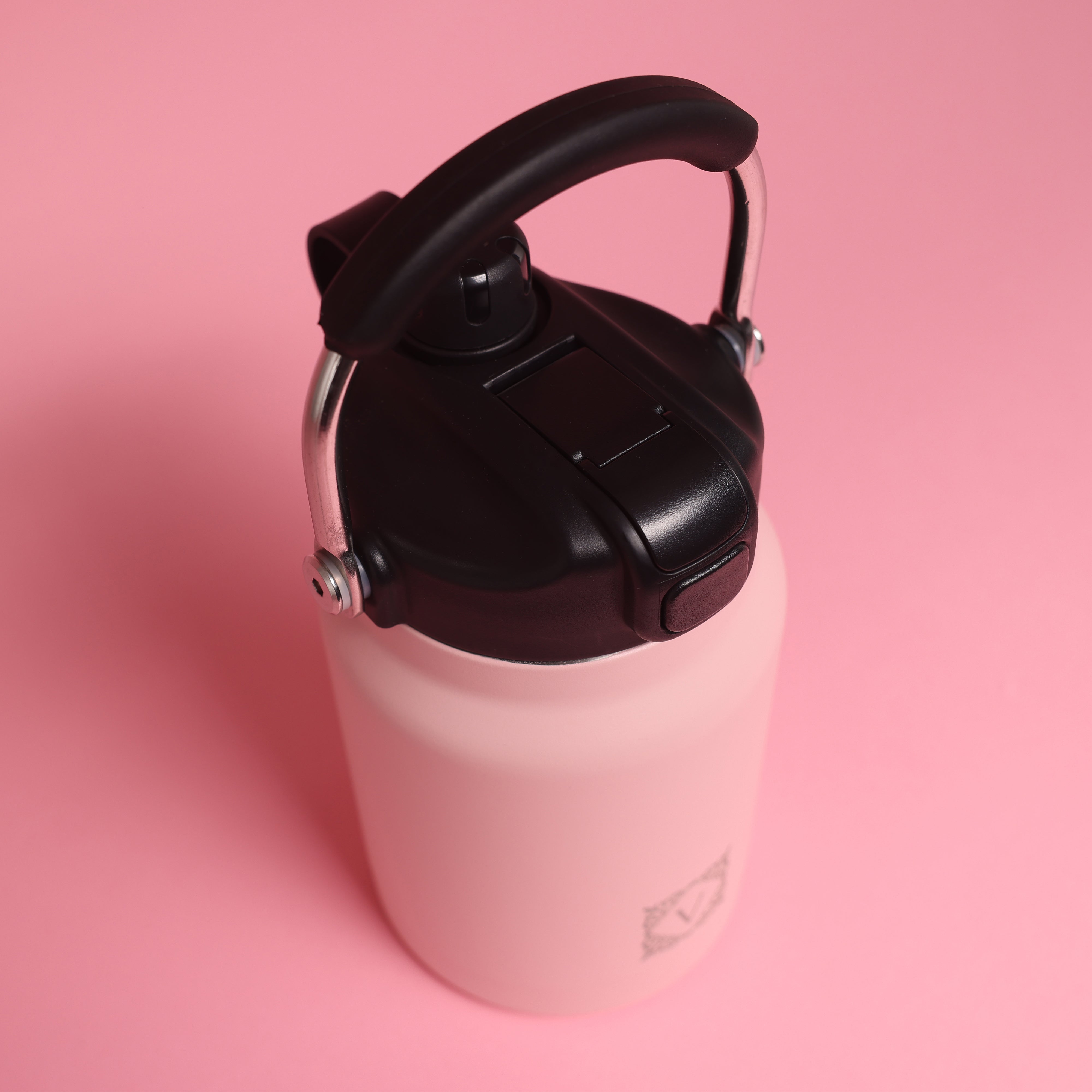 Versai 1L / 1.5L / 2.2L Pink Stainless Steel Straw Spout Water Bottle