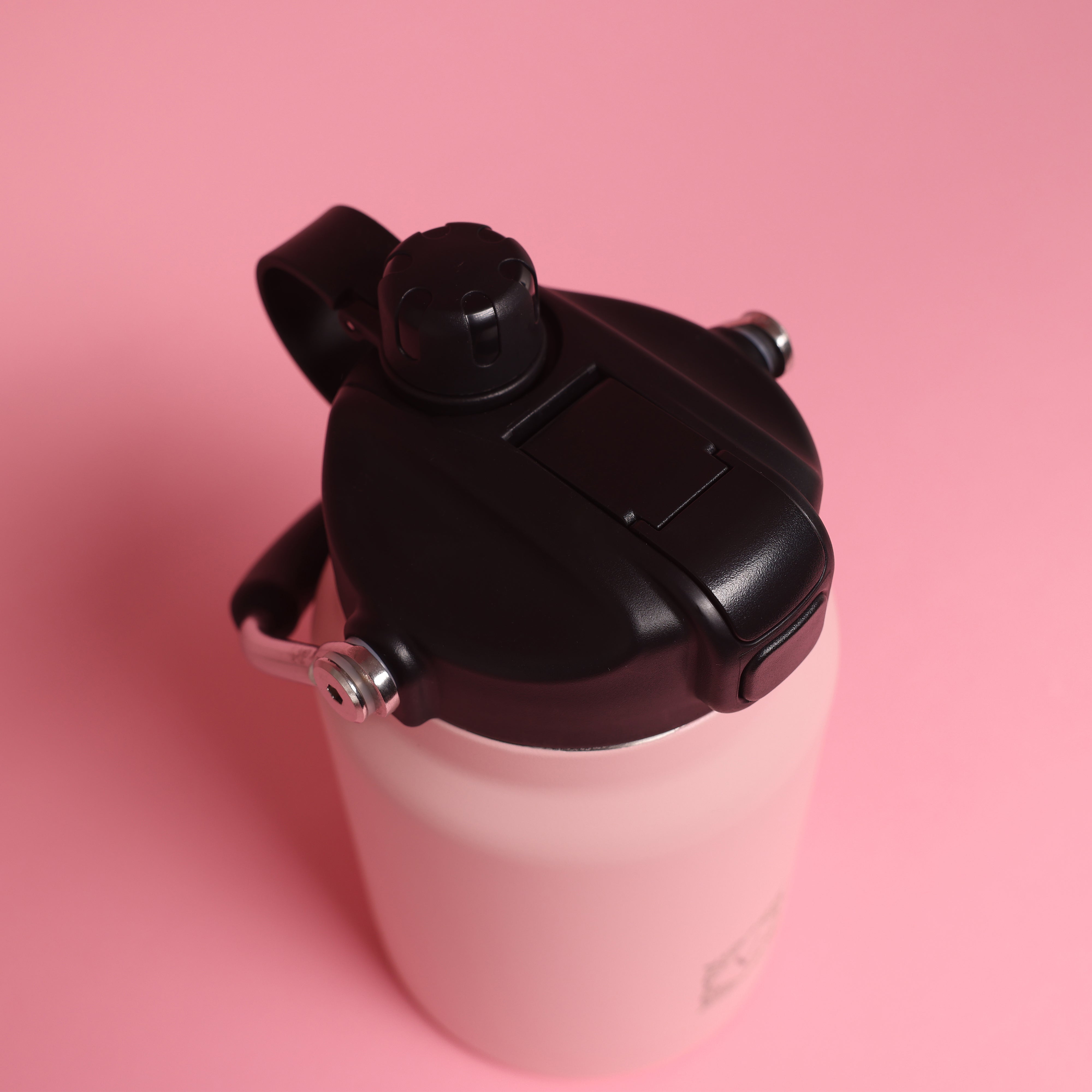 Versai 1L / 1.5L / 2.2L Pink Stainless Steel Straw Spout Water Bottle