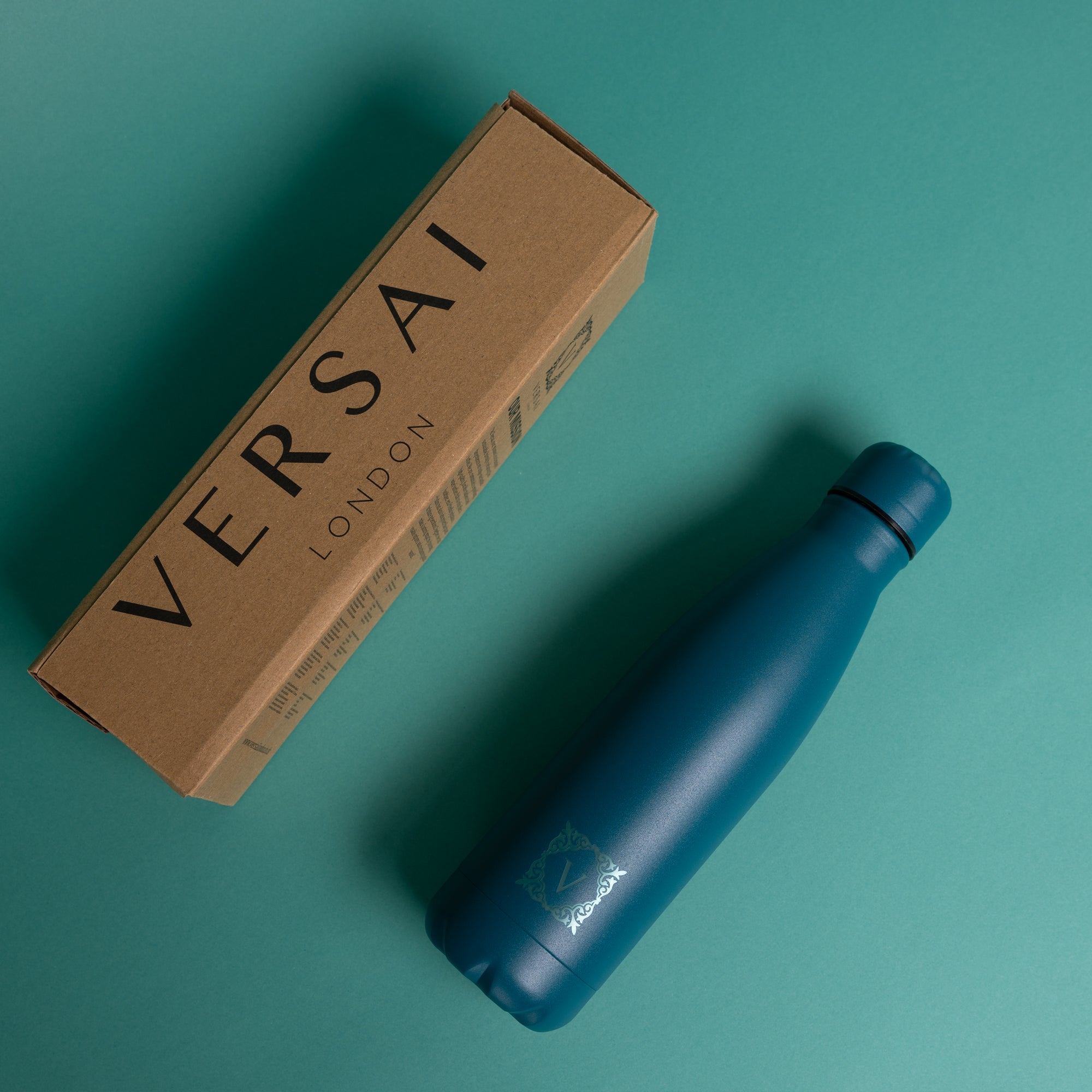 Forest Green Versai Stainless Steel Water Bottle 500ml