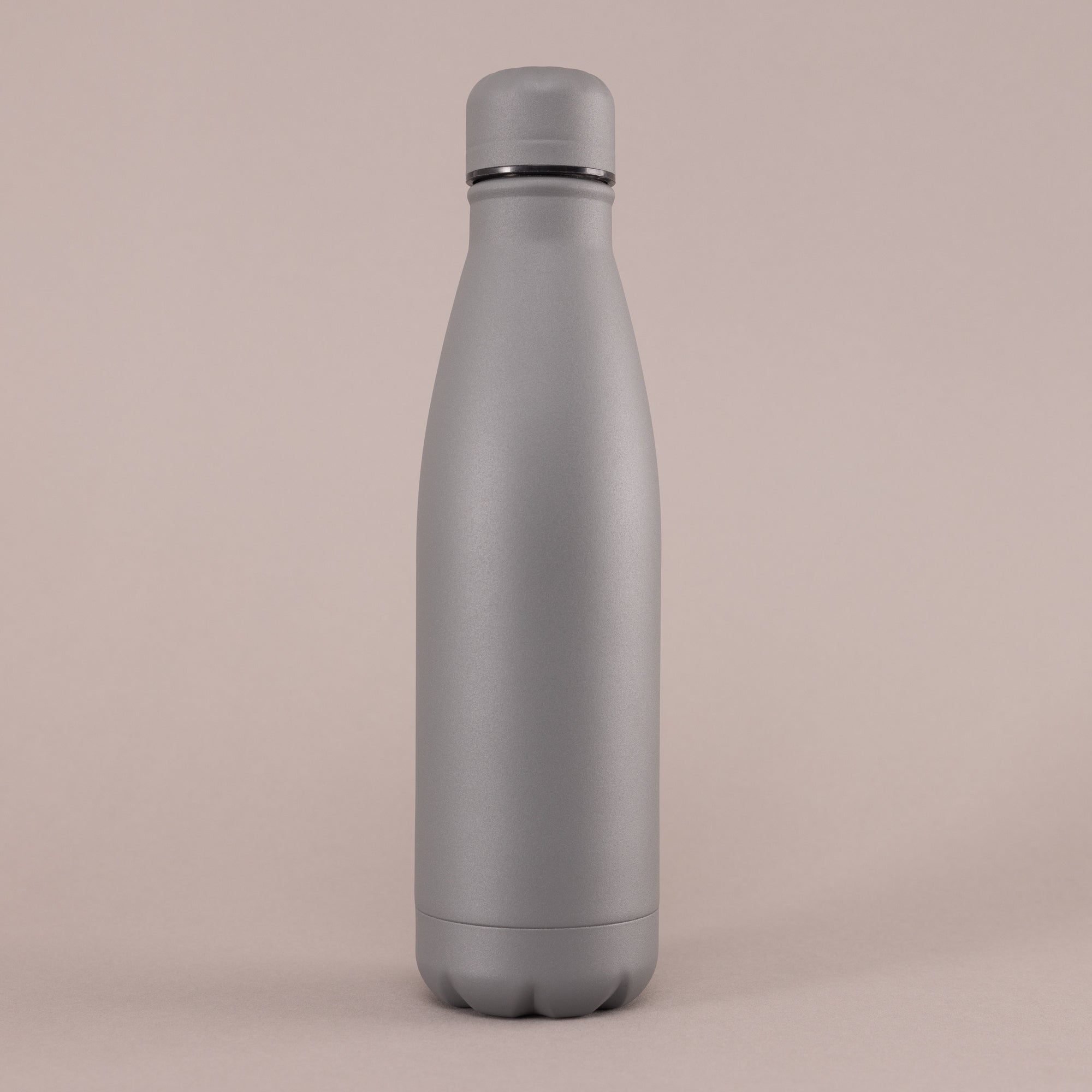 Grey Versai Stainless Steel Water Bottle 500ml