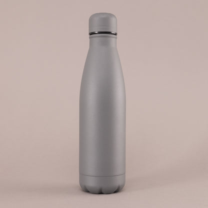 Grey Versai Stainless Steel Water Bottle 500ml
