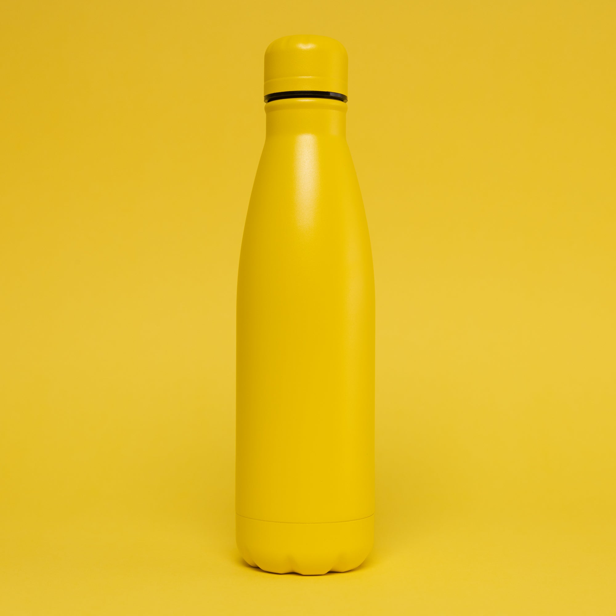 Yellow Versai Stainless Steel Water Bottle 500ml