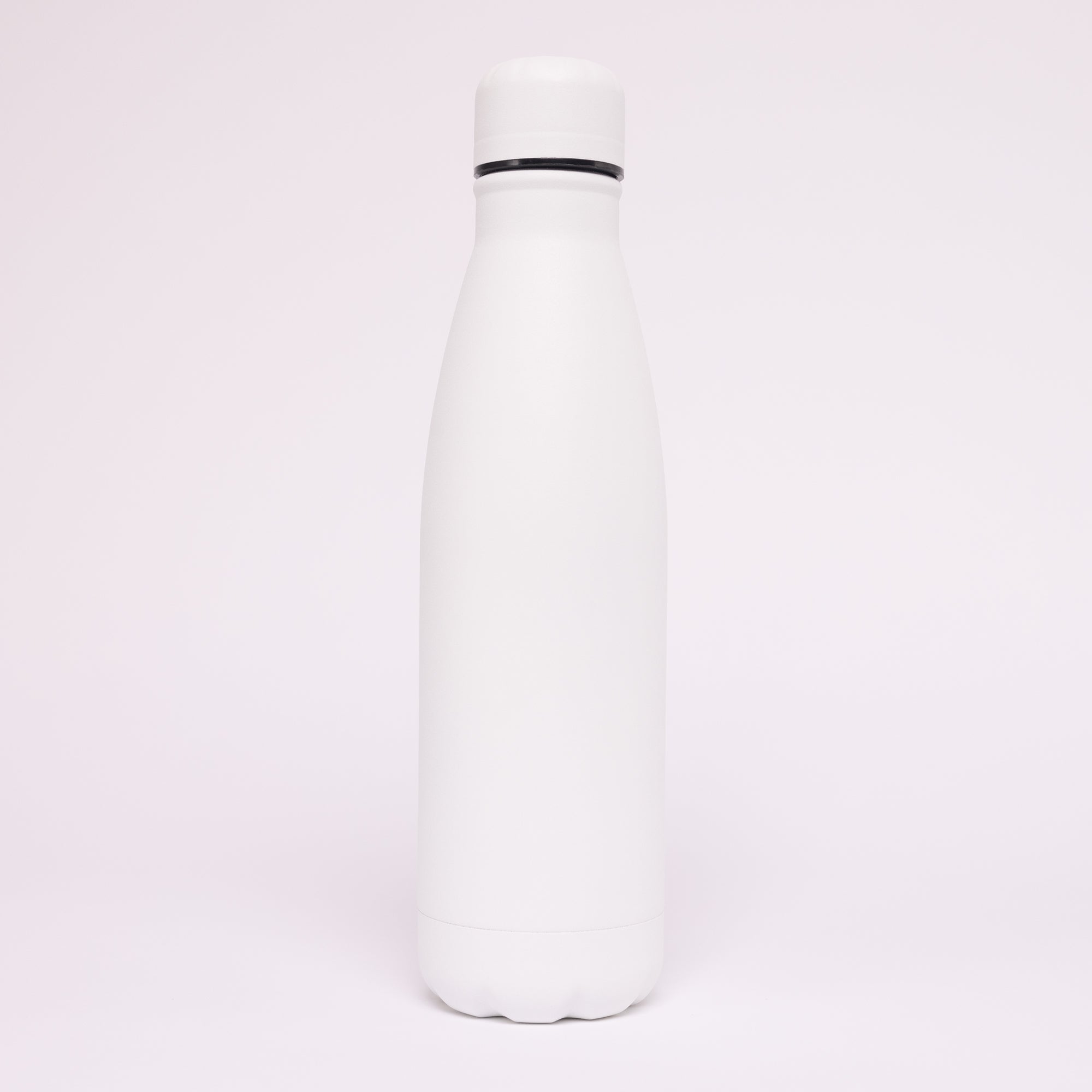 White Versai Stainless Steel Water Bottle 500ml