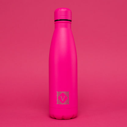 Hot Pink Versai Stainless Steel Water Bottle 500ml