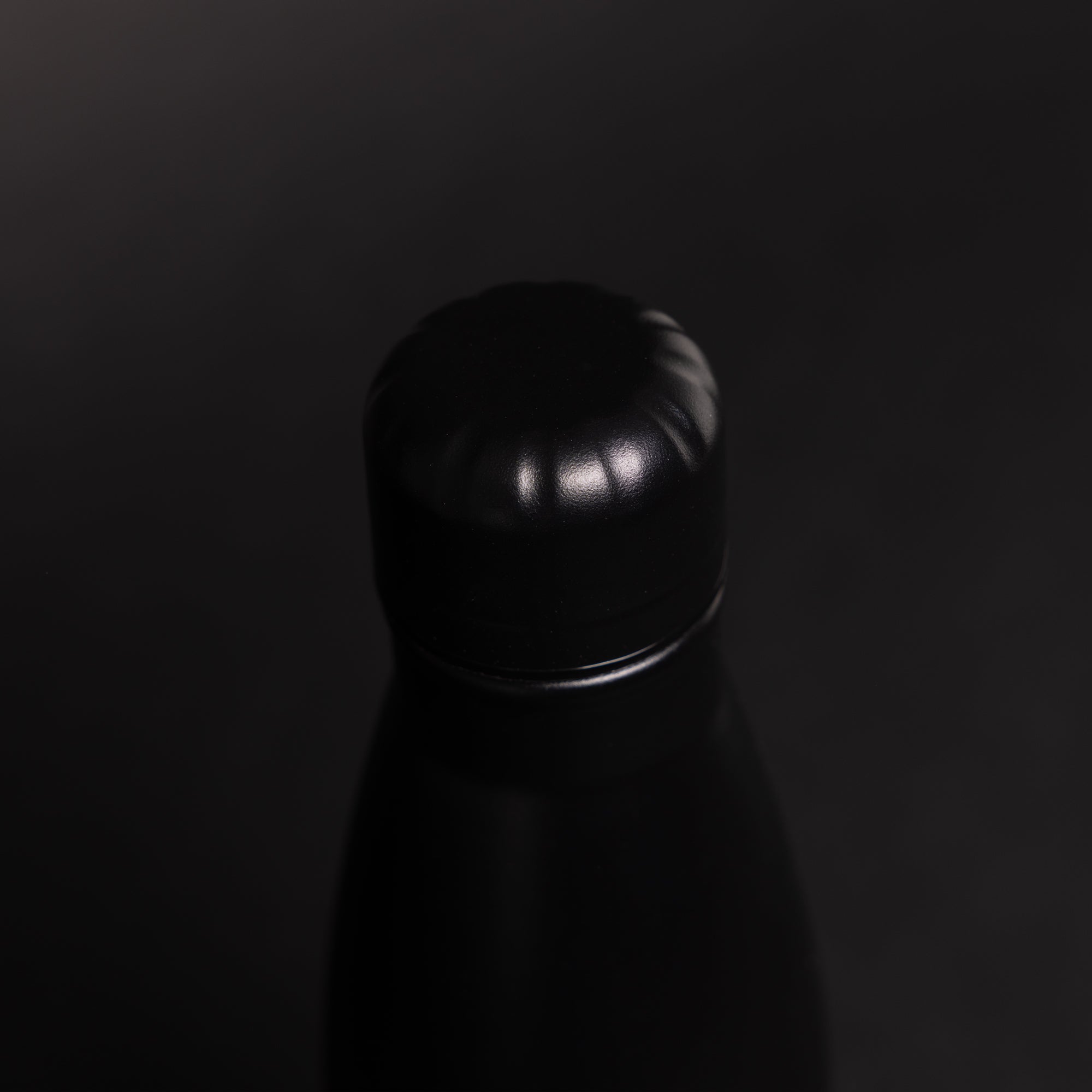 Black Versai Stainless Steel Water Bottle 500ml