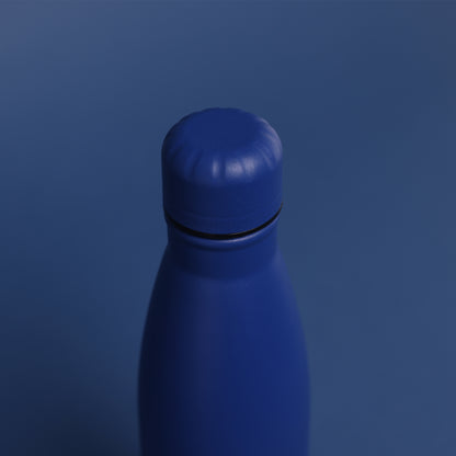 Navy Blue Versai Stainless Steel Water Bottle 500ml