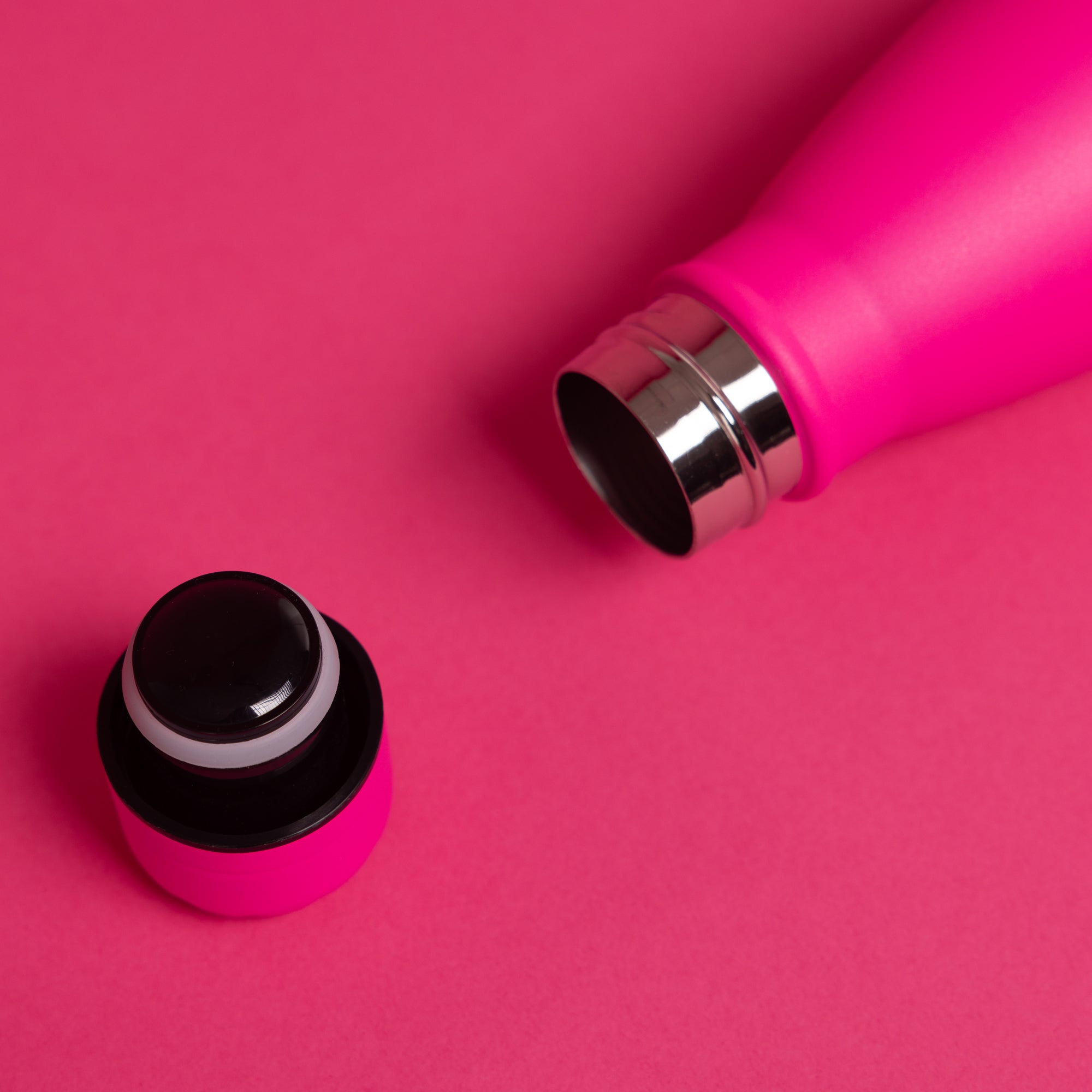 Hot Pink Versai Stainless Steel Water Bottle 500ml