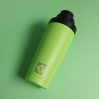 Versai Green Stainless Steel Protein Shaker 750ml