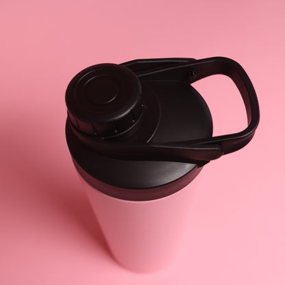 Versai Pink Stainless Steel Protein Shaker 750ml