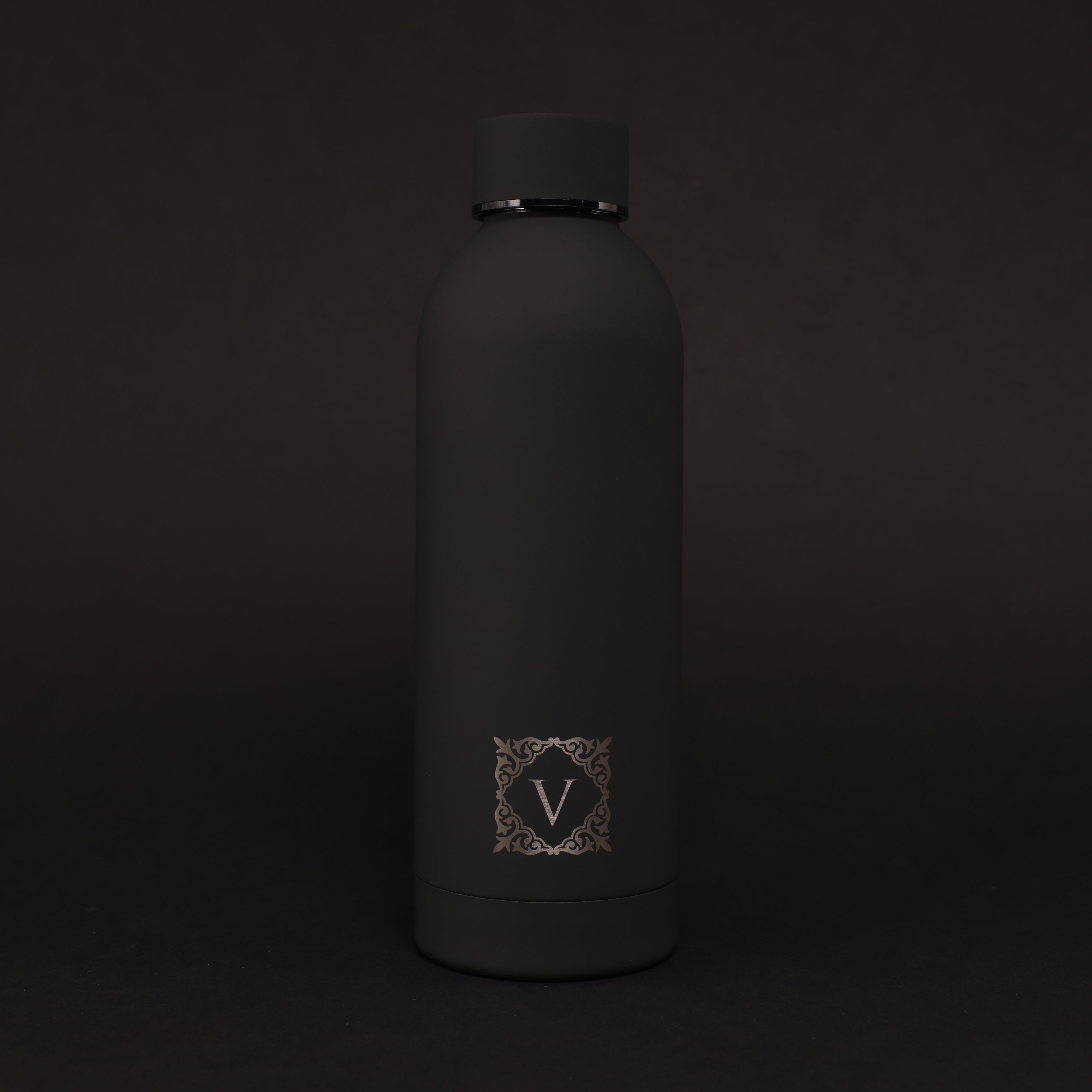 Versai Black Stainless Steel Water Bottle 500ml - 750ml - 1L