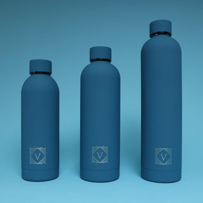 Versai Blue Stainless Steel Water Bottle 500ml - 750ml - 1L