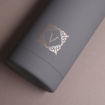 Versai Grey Stainless Steel Water Bottle 500ml - 750ml - 1L