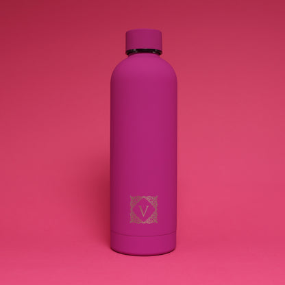 Versai Hot Pink Stainless Steel Water Bottle 500ml - 750ml - 1L