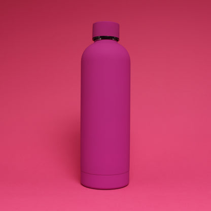Versai Hot Pink Stainless Steel Water Bottle 500ml - 750ml - 1L