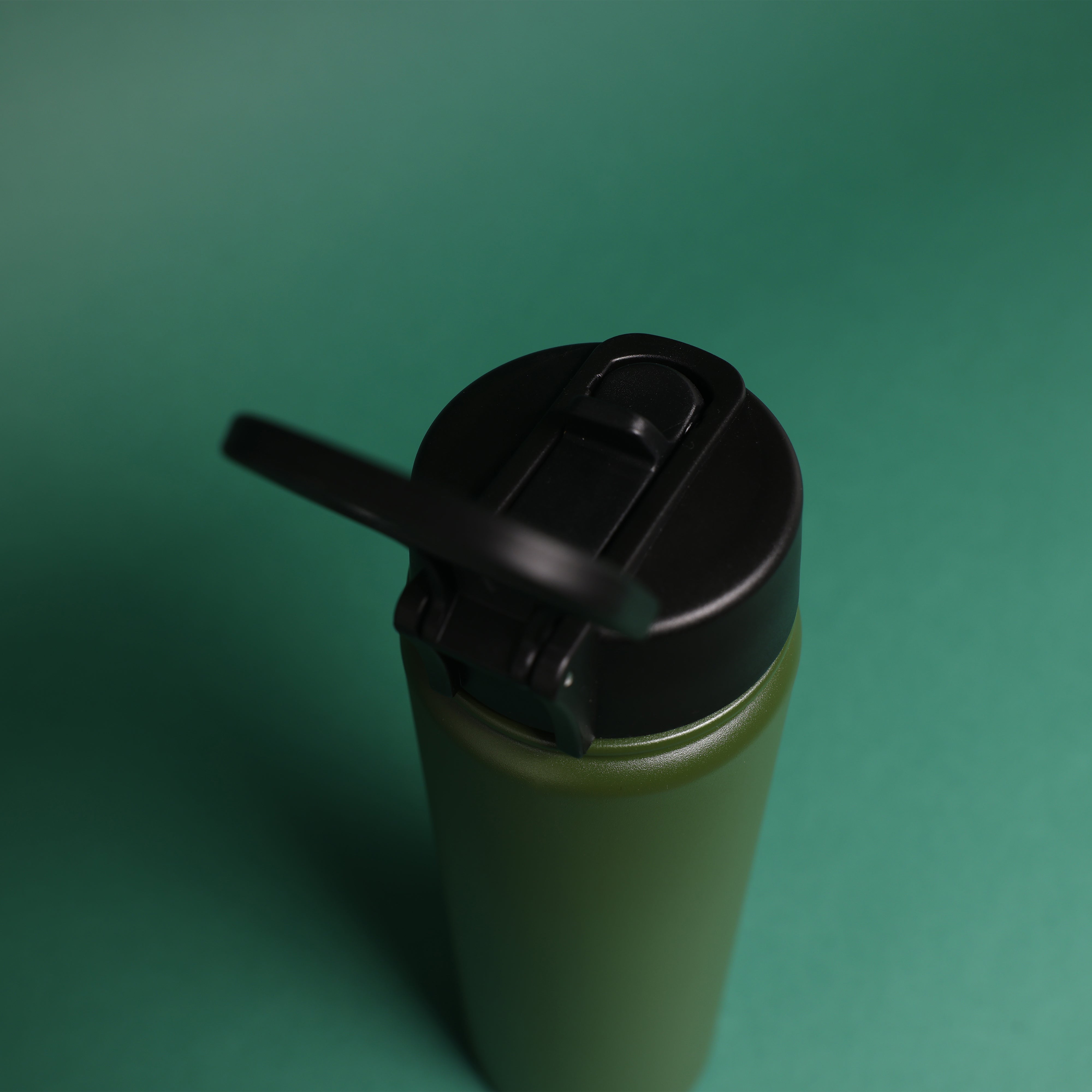 Versai Green Stainless Steel Straw Water Bottle (500ml / 650ml / 1L)