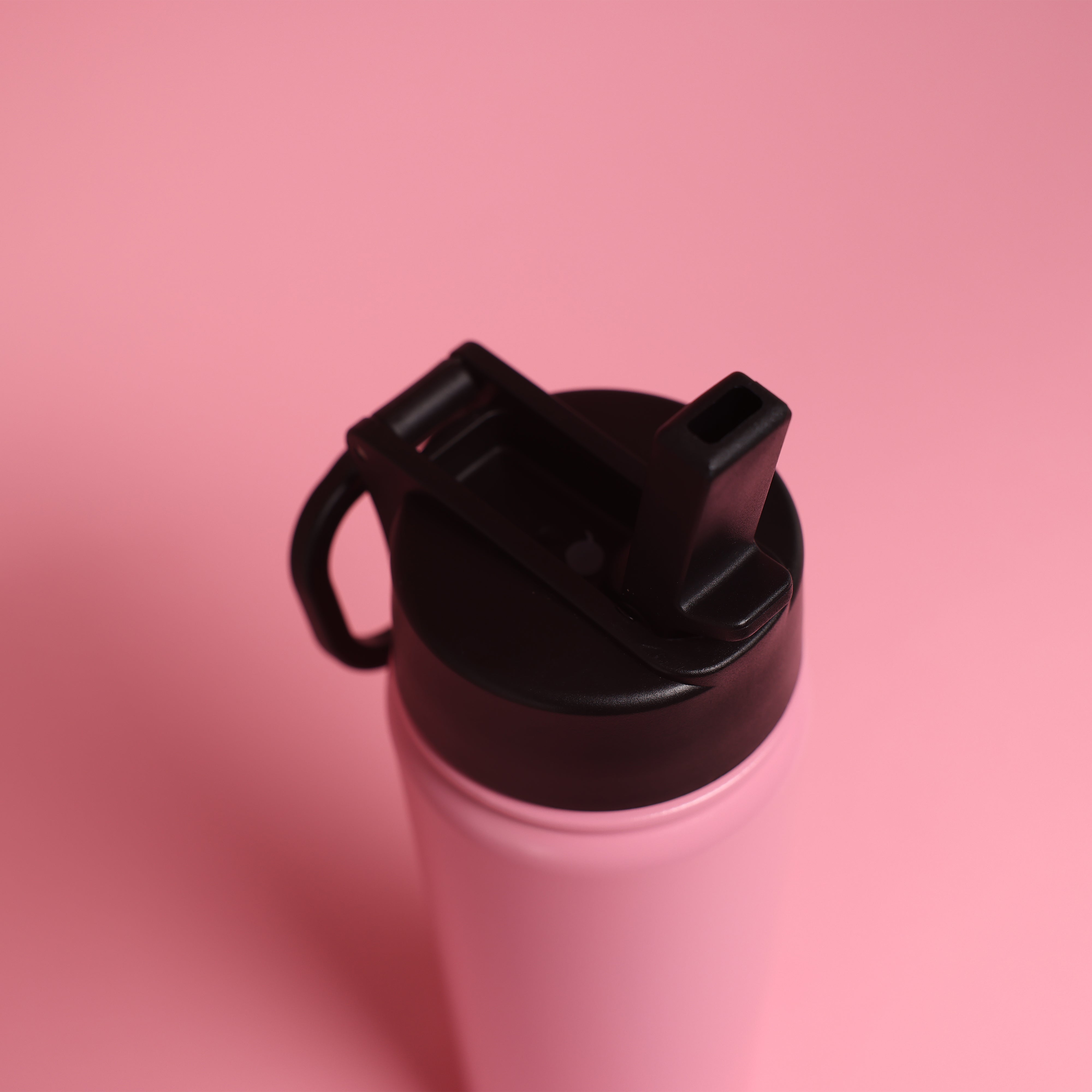 Versai Pink Stainless Steel Straw Water Bottle (500ml / 650ml / 1L)