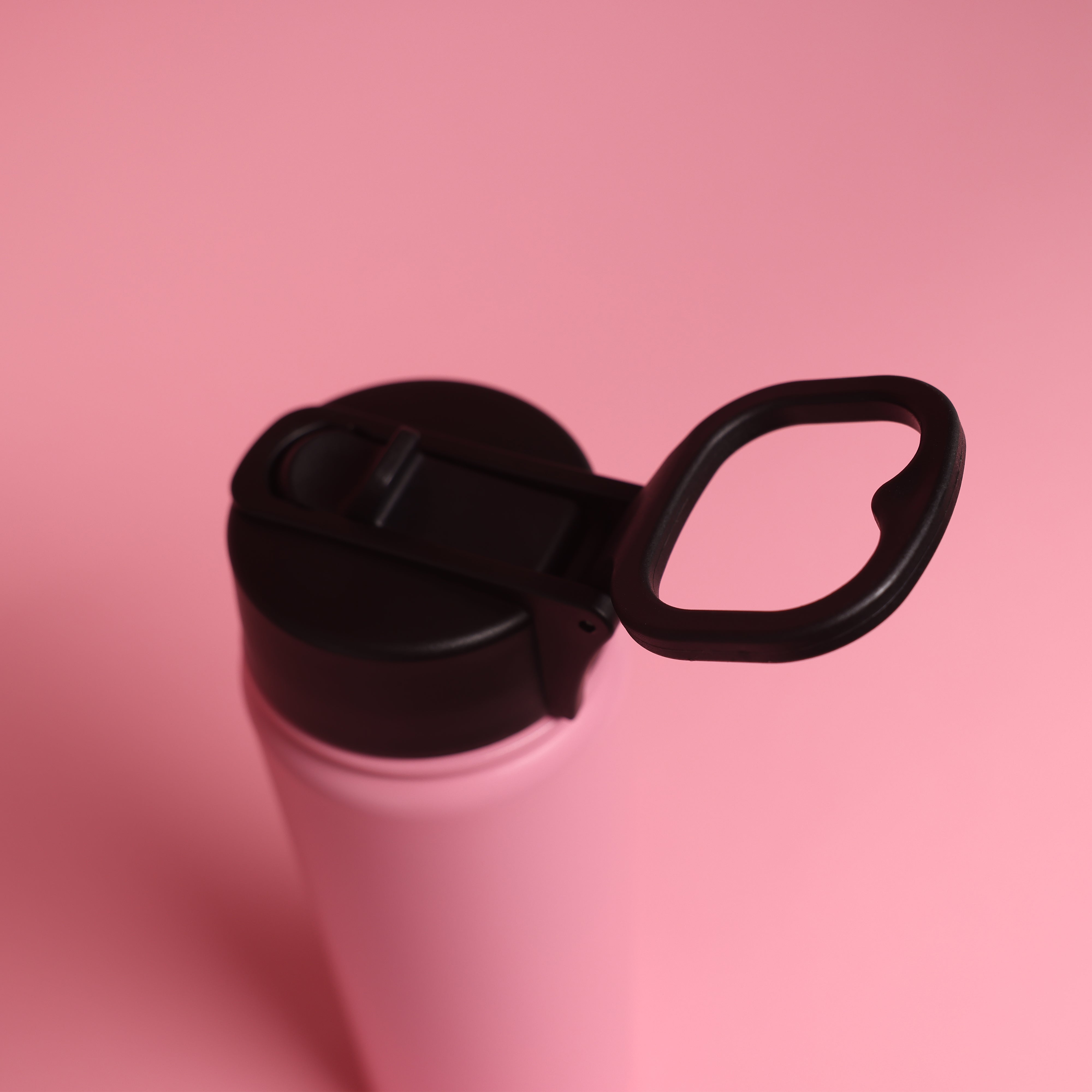 Versai Pink Stainless Steel Straw Water Bottle (500ml / 650ml / 1L)
