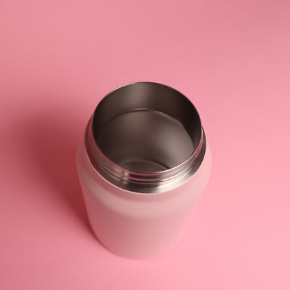 Versai 1L / 1.5L / 2.2L Pink Stainless Steel Straw Spout Water Bottle