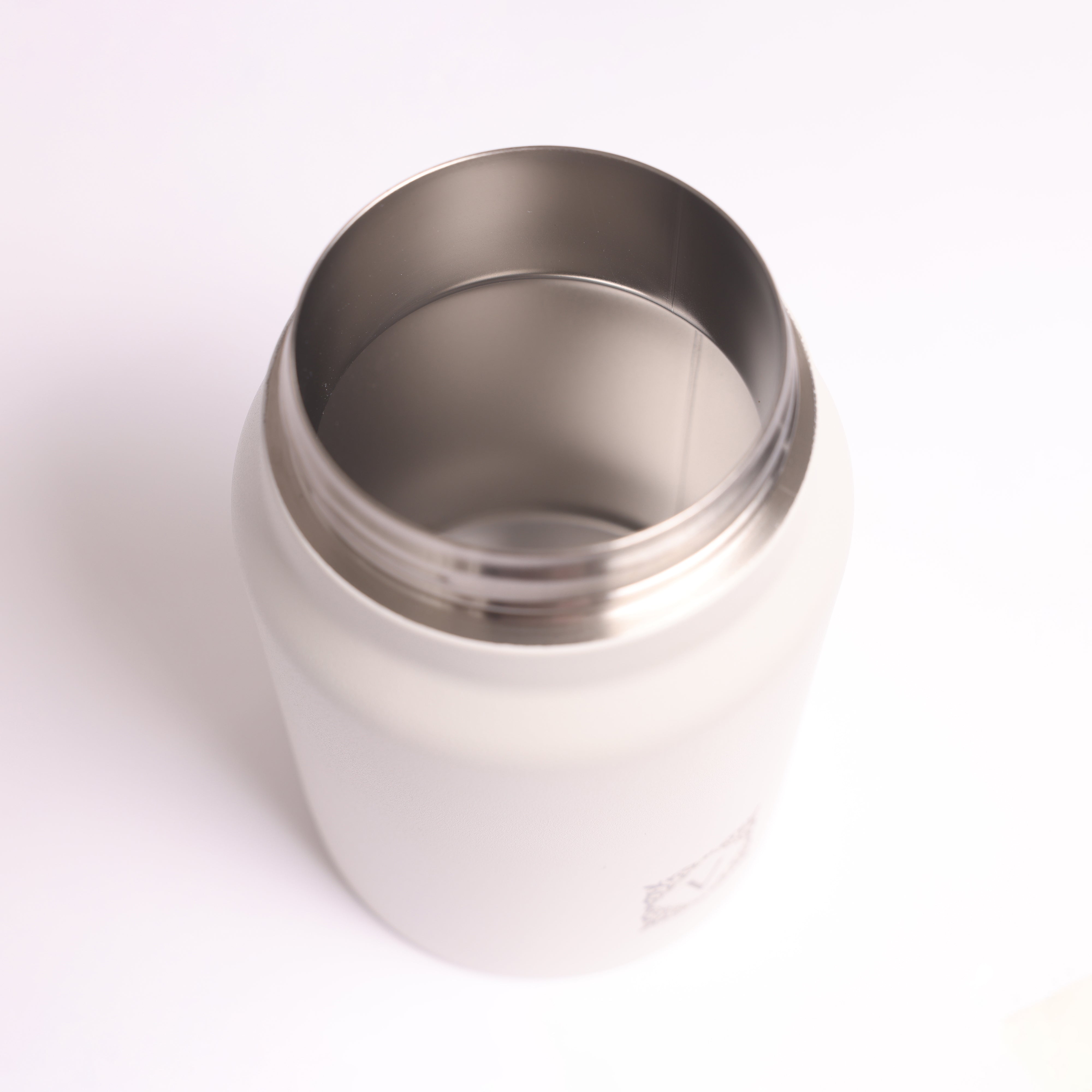 Versai 1L / 1.5L /2.2L White Stainless Steel Straw Spout Water Bottle