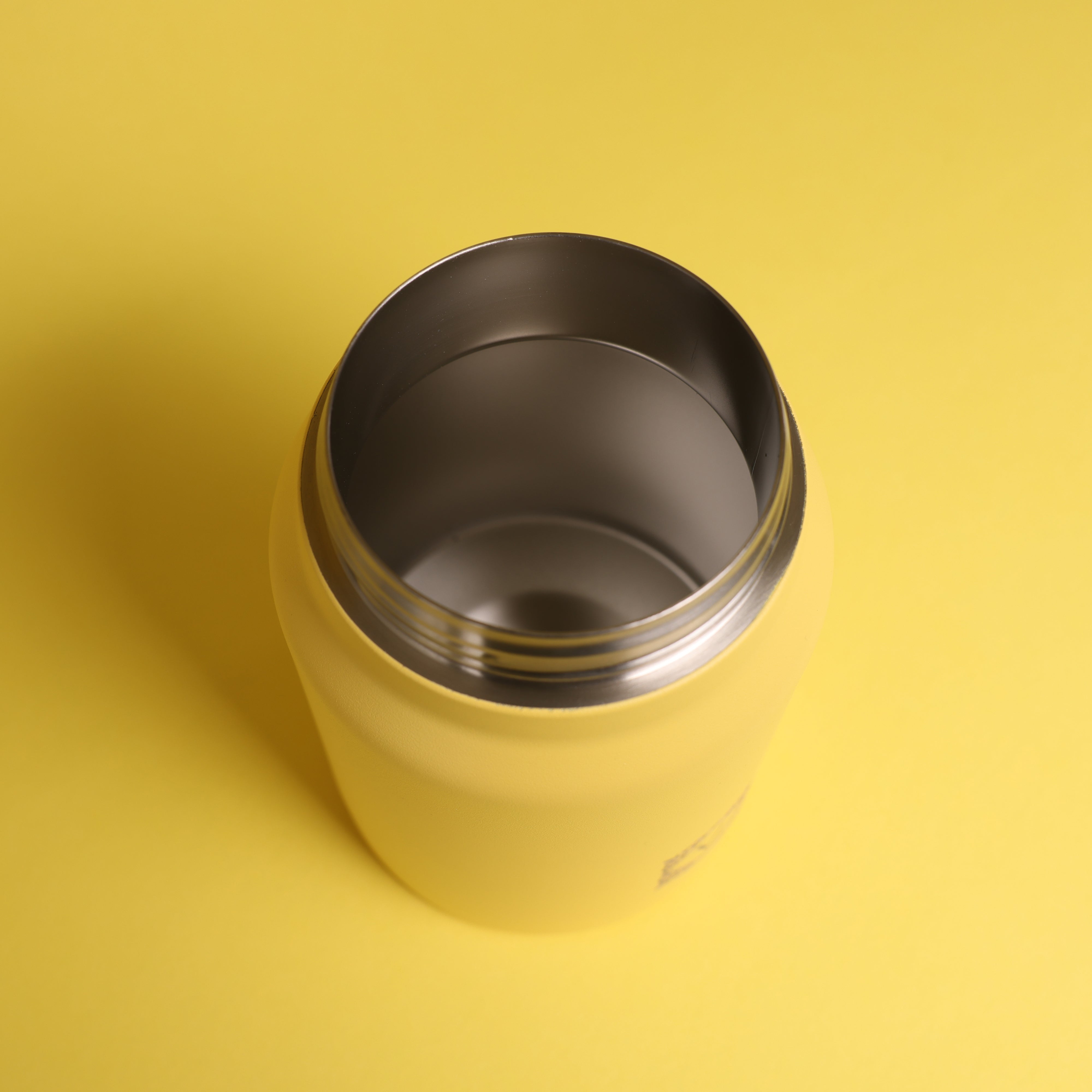 Versai 1L / 1.5L / 2.2L Yellow Stainless Steel Straw Spout Water Bottle
